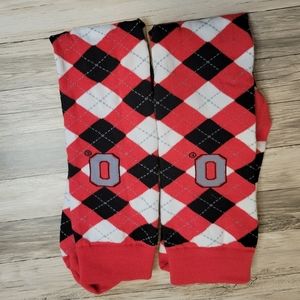 Ohio State Block O Knee High Socks
